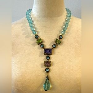 Heidi Daus Swarovski Crystal Necklace        NWOT